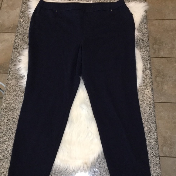 4/$20 Cato Navy blue jeggings - Picture 2 of 6